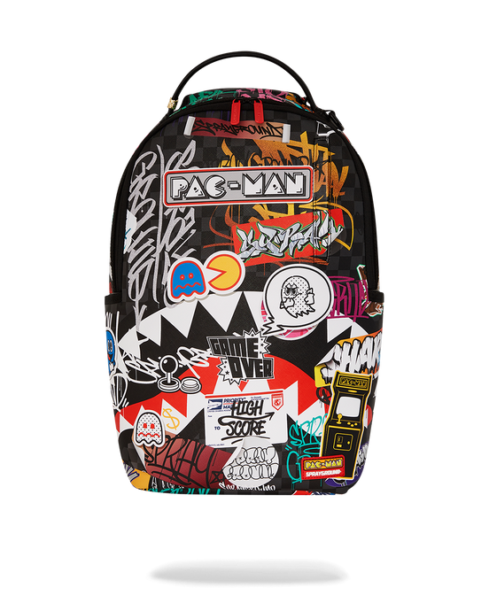 Sprayground - Pac-Man Stickers DLXSV Backpack - Clique Apparel