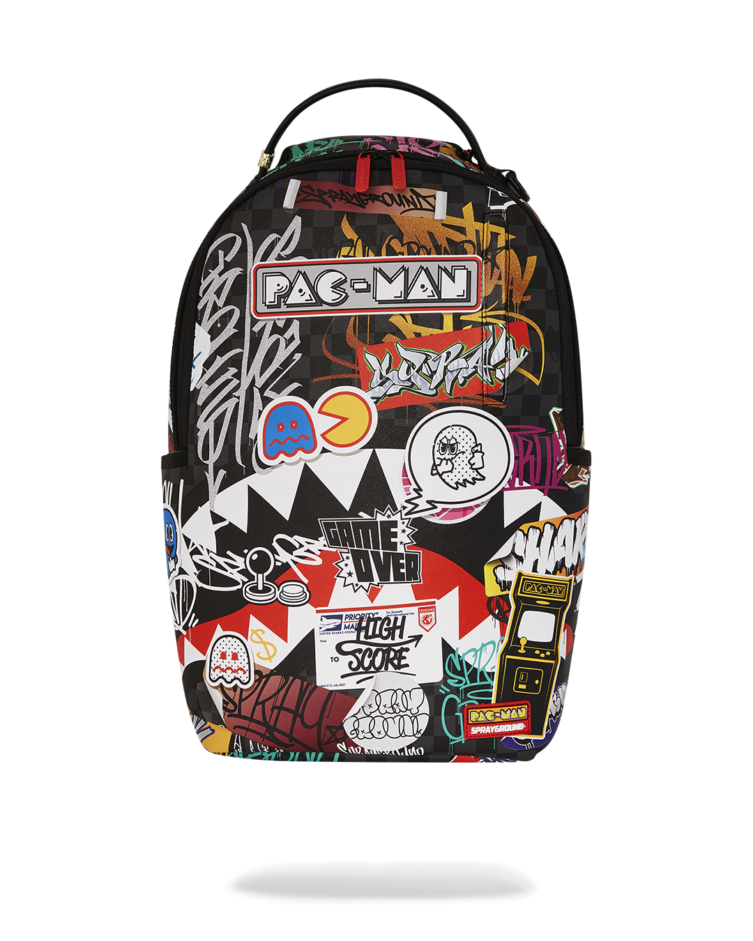 Sprayground - Pac-Man Stickers DLXSV Backpack - Clique Apparel