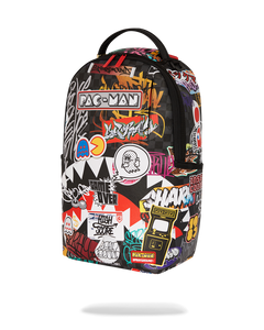 Sprayground - Pac-Man Stickers DLXSV Backpack - Clique Apparel