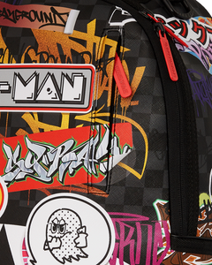Sprayground - Pac-Man Stickers DLXSV Backpack - Clique Apparel