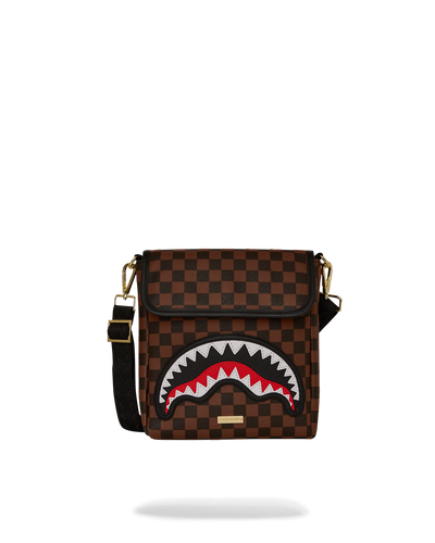 Sprayground - Sawtooth Sharks In Paris Messenger Sling - Clique Apparel