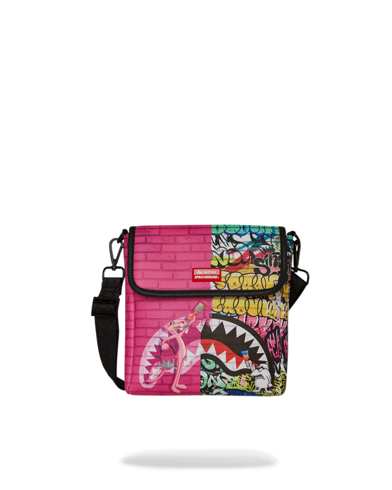 Sprayground - Pink Panther Painting Messenger Bag - Clique Apparel