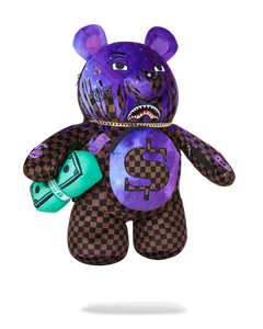 Sprayground - Lost In Space Drip Moneybear Teddy Bear Backpack - Clique Apparel