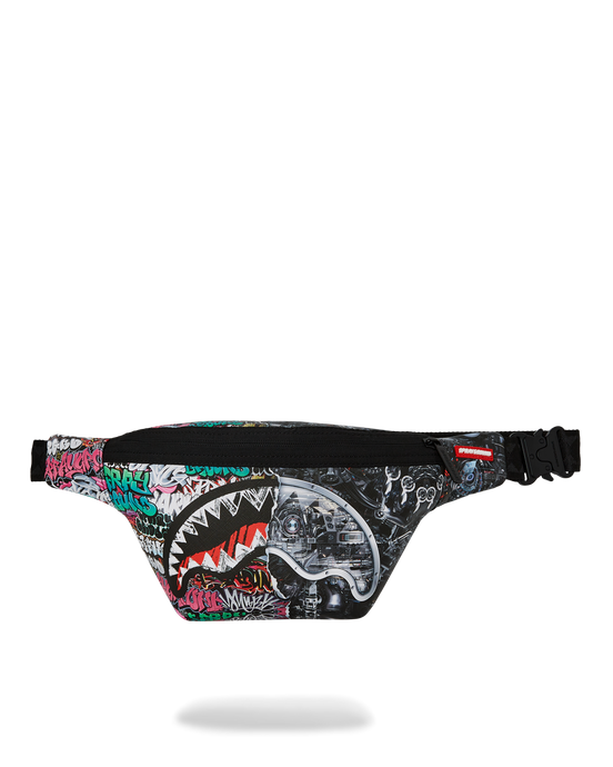 Sprayground - Split Cybershark Savvy Crossbody