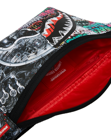 Sprayground - Split Cybershark Savvy Crossbody - Clique Apparel