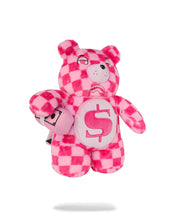 Load image into Gallery viewer, Sprayground - Pink Fur Check Moneybear Backpack - Clique Apparel