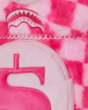 Load image into Gallery viewer, Sprayground - Pink Fur Check Moneybear Backpack - Clique Apparel