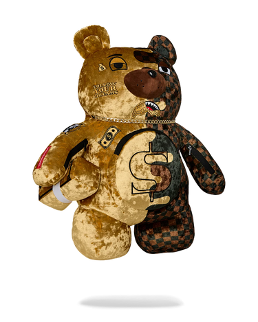 Sprayground - Golden Dynasty Moneybear Backpack - Clique Apparel