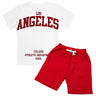 Black Label - Kids Black Label Black Bling LA Set - Red/Wh - Clique Apparel