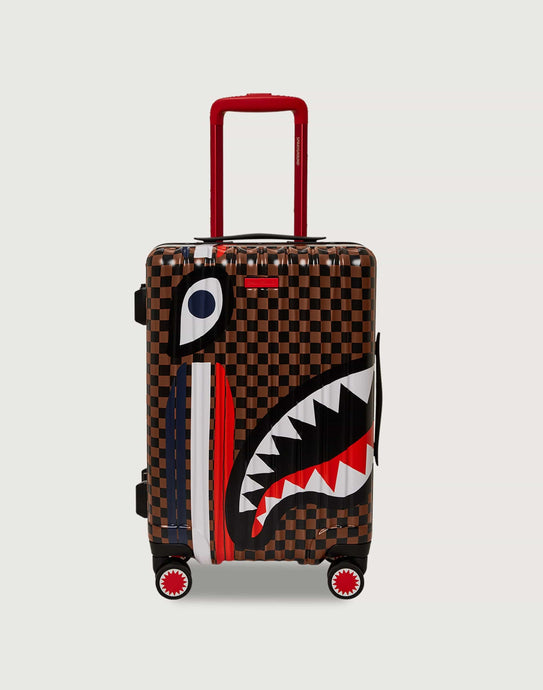 Sprayground Sharks In Paris GT Hard Shell Carry-On Luggage