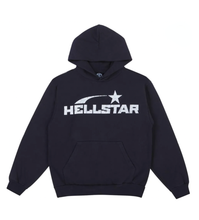 Load image into Gallery viewer, Hellstar - Studios Basic Logo Hoodie Faded - Black