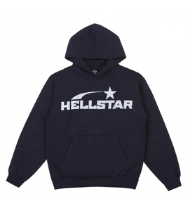 Hellstar - Studios Basic Logo Hoodie Faded - Black