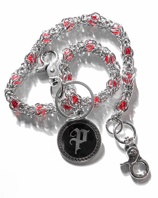 Wallet Chain - Crimson - Clique Apparel