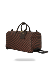 Load image into Gallery viewer, Sprayground - Core Embossed Check Wheely Duffle