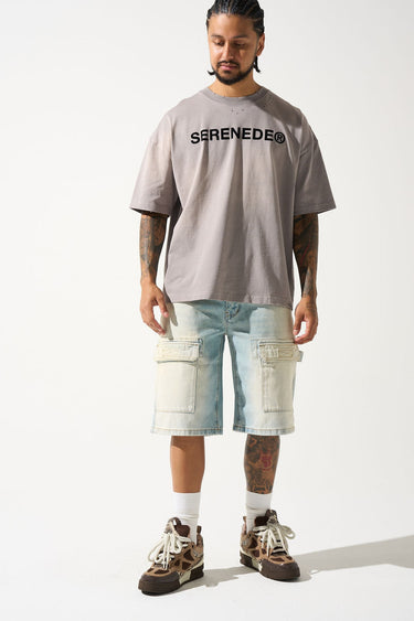 Serenede - DEL MAR Denim Shorts - Bleach - Clique Apparel