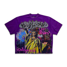 Load image into Gallery viewer, Godspeed - Vandal Tee Grape - Clique Apparel