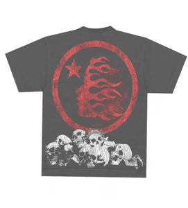 HS - Studios Crowned Skull Rhinestone - Vintage Black - Clique Apparel