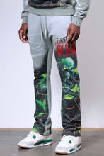 Load image into Gallery viewer, First Row-CAUTION NOT SO QUIET GHOST RIDER FLARE&quot; GREY&quot; - Clique Apparel