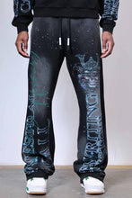 Load image into Gallery viewer, First Row-CAUTION NOT SO QUIET GHOST RIDER FLARE&quot;BLACK&quot; - Clique Apparel
