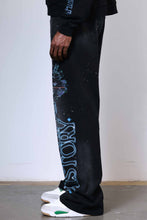 Load image into Gallery viewer, First Row-CAUTION NOT SO QUIET GHOST RIDER FLARE&quot;BLACK&quot; - Clique Apparel