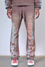 Load image into Gallery viewer, First Row-POST HUMAN NEW BORN FLARE JOGGER - Clique Apparel