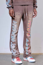 Load image into Gallery viewer, First Row-POST HUMAN NEW BORN FLARE JOGGER - Clique Apparel