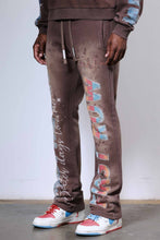 Load image into Gallery viewer, First Row-POST HUMAN NEW BORN FLARE JOGGER - Clique Apparel