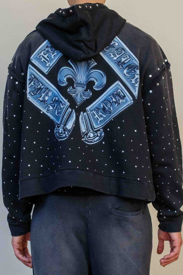 First Row - Faith Dealer Hoodie - Black - Clique Apparel