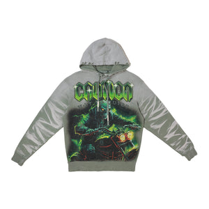 First Row -CAUTION NOT SO QUIET GHOST RIDER HOODIE - Clique Apparel