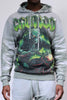First Row -CAUTION NOT SO QUIET GHOST RIDER HOODIE - Clique Apparel
