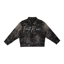 Load image into Gallery viewer, First Row - All Over Rhinestone Work Wear Jacket - Black