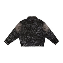 Load image into Gallery viewer, First Row - All Over Rhinestone Work Wear Jacket - Black