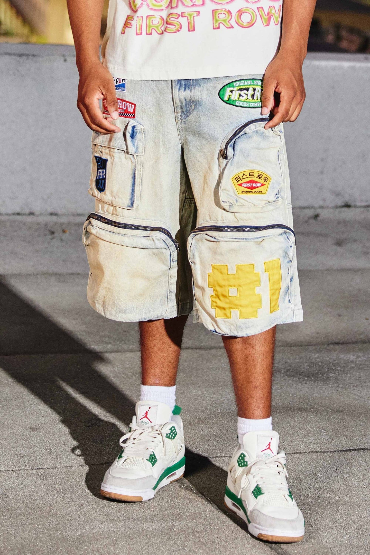 First Row - PATCHES MULTI CARGO JORTS