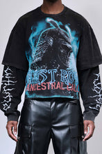 Load image into Gallery viewer, First Row -  ANCESTRAL CALL SILENT SENTINEL WASHED TWOFER TEE - Clique Apparel