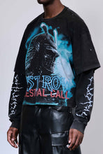 Load image into Gallery viewer, First Row -  ANCESTRAL CALL SILENT SENTINEL WASHED TWOFER TEE - Clique Apparel