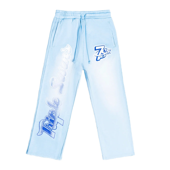 Triple Seven - All Star Baby Blue Sweatpants