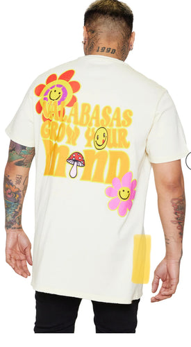 Valabasas - Keep Growing Tee - Vintage Cream - Clique Apparel