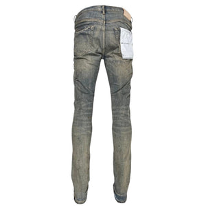 P001 - Industrial Worn Dirty Denim (Dirty Mid Indigo) - Clique Apparel