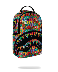 Sprayground Backpack -  Repeat Mayhem DLXSR Backpack Black