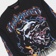 Load image into Gallery viewer, Godspeed - Off The Leash Long Sleeve - Black Wash