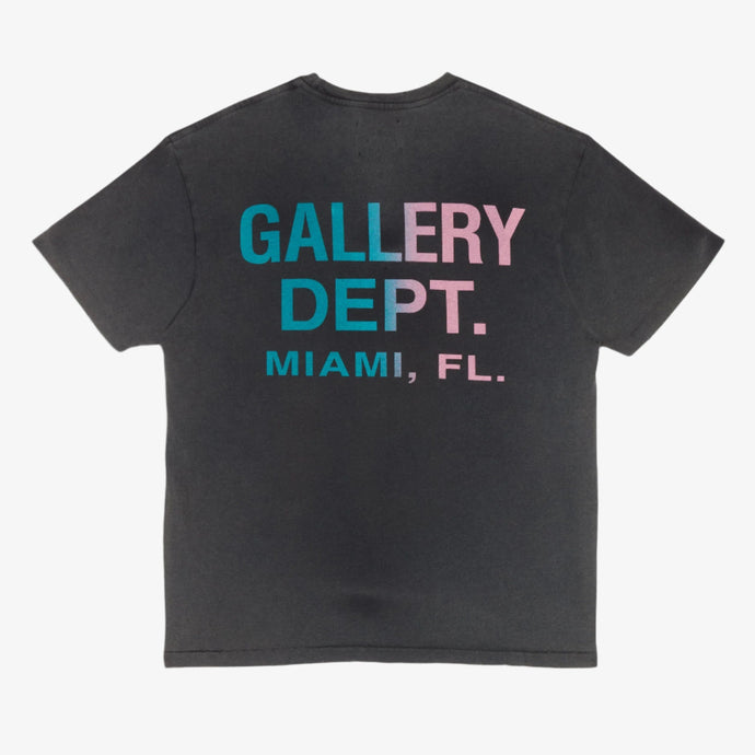 Gallery Dept -  Miami Boardwalk Tee - Black MBT-1033