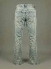 Load image into Gallery viewer, Focus Jeans - Stacked Laser Rip Stone - Grey