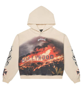 Godspeed - Hollywood Inferno Hoodie (Bone)