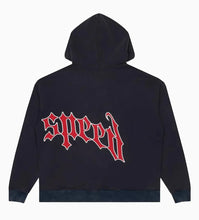 Load image into Gallery viewer, Godspeed - OG Logo Sweatsuit V2 (Navy/Red) 2025