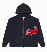 Load image into Gallery viewer, Godspeed - OG Logo Sweatsuit V2 (Navy/Red) 2025