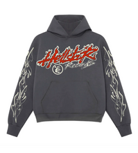 Load image into Gallery viewer, Hellstar - Studios Records Tour Hoodie - Faded Black