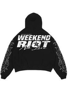 Wnkd Riot - Get Money, No Love Hoodie