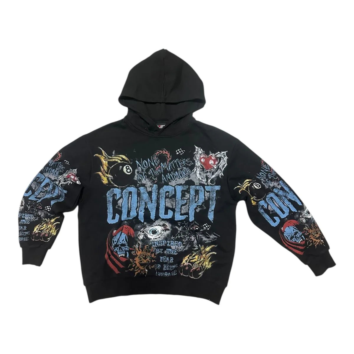 Concept LA - Graffiti Hoodie - Black