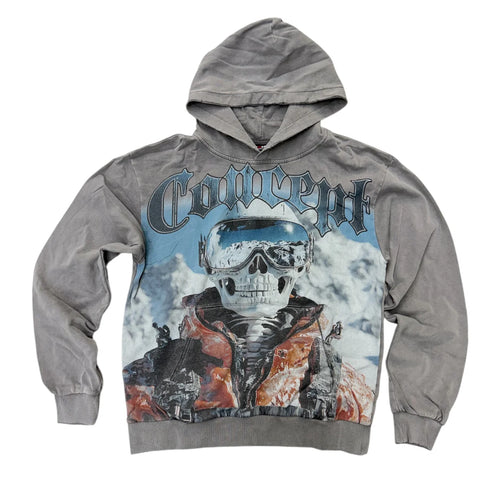 Concept LA - Skier Hoodie - Grey Wash