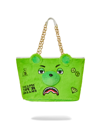 Sprayground - Plush MoneyBear Green - Clique Apparel